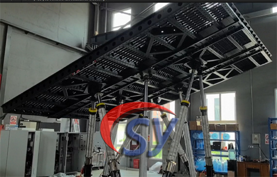 15噸卡車六自由度運(yùn)動模擬器